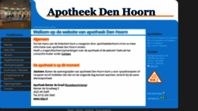 What Apotheekdenhoorn.nl website looked like in 2019 (4 years ago)