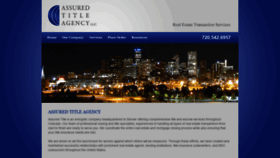 What Assuredtitleagency.com website looked like in 2019 (6 years ago)