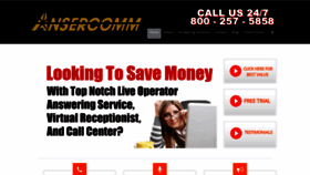 What Ansercomm.com website looked like in 2019 (4 years ago)