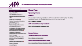What Ahpp.org.uk website looked like in 2019 (4 years ago)
