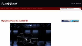 What Audiworld.com website looked like in 2019 (4 years ago)
