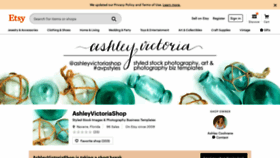 What Ashleycochrane.com website looked like in 2019 (4 years ago)
