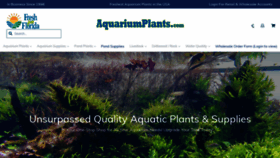 What Aquariumplants.com website looked like in 2019 (4 years ago)