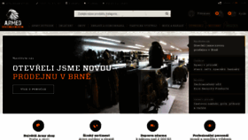 What Armed.cz website looked like in 2019 (4 years ago)
