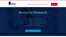 What Accesstoresearch.org.uk website looked like in 2019 (4 years ago)