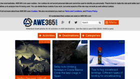 What Awe365.com website looked like in 2019 (4 years ago)