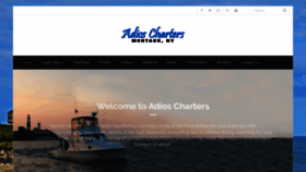 What Adiosboat.com website looked like in 2019 (4 years ago)