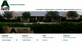 What Alamo-group.com website looked like in 2019 (4 years ago)