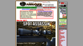 What Ammoguide.com website looked like in 2019 (4 years ago)