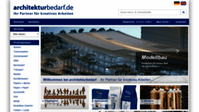 What Architekturbedarf.de website looked like in 2019 (4 years ago)