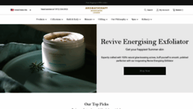 What Aromatherapyassociates.com website looked like in 2019 (4 years ago)
