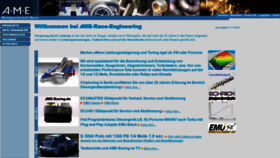 What Ame-racing.de website looked like in 2019 (7 years ago)