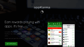 What Appkarma.io website looked like in 2019 (4 years ago)