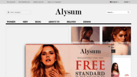 What Alysum.promokit.eu website looked like in 2019 (4 years ago)