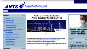 What Ants.org.au website looked like in 2019 (4 years ago)