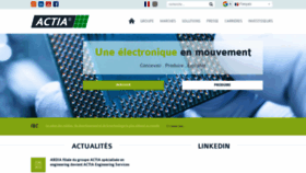 What Actiasodielec.fr website looked like in 2019 (4 years ago)