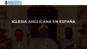 What Anglicanos.org website looked like in 2019 (4 years ago)