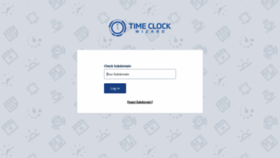 What Apps.timeclockwizard.com website looked like in 2019 (4 years ago)