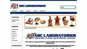 What Abclaboratorios.com website looked like in 2019 (4 years ago)