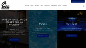 What Aceswim.com website looked like in 2019 (4 years ago)