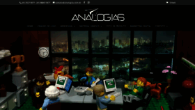 What Analogias.com.br website looked like in 2019 (4 years ago)
