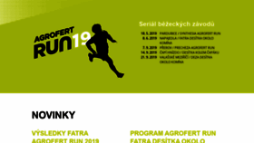 What Agrofertrun.cz website looked like in 2019 (4 years ago)