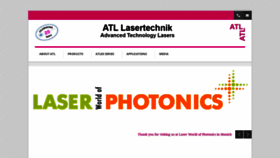 What Atl-laser.de website looked like in 2019 (4 years ago)