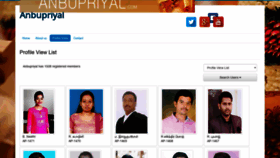 What Anbupriyal.co website looked like in 2019 (4 years ago)
