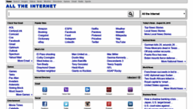 What Alltheinternet.com website looked like in 2019 (4 years ago)