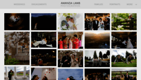What Amandalambphoto.com website looked like in 2019 (5 years ago)