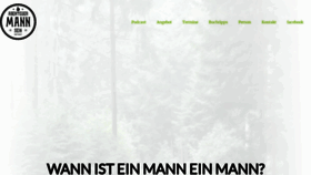 What Abenteuermannsein.de website looked like in 2019 (4 years ago)