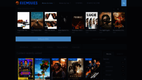What Axemovies.net website looked like in 2019 (4 years ago)