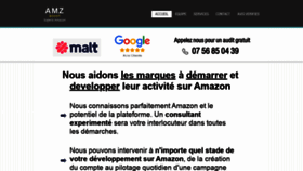 What Amzboost.fr website looked like in 2019 (4 years ago)