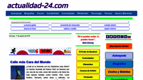 What Actualidad-24.com website looked like in 2019 (4 years ago)