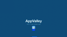What Appvalley.vip website looked like in 2019 (4 years ago)