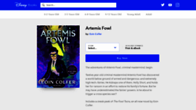 What Artemisfowl.com website looked like in 2019 (4 years ago)
