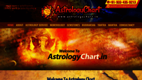 What Astrologychart.in website looked like in 2019 (4 years ago)