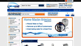 What Advancedwaterfilters.com website looked like in 2019 (4 years ago)
