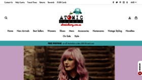 What Atomiccherry.com.au website looked like in 2019 (4 years ago)