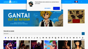 What Anime-saikou.com website looked like in 2019 (4 years ago)