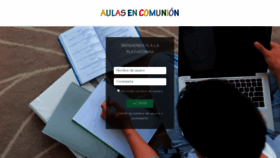 What Aulasencomunion.net website looked like in 2019 (4 years ago)