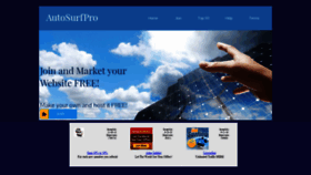 What Autosurfpro.com website looked like in 2019 (4 years ago)