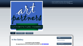 What Artpartnersgallery.com website looked like in 2019 (4 years ago)