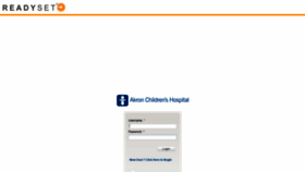 What Akronchildrens.readysetsecure.com website looked like in 2019 (4 years ago)