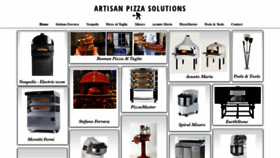 What Artisanpizzasolutions.com website looked like in 2019 (4 years ago)