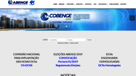 What Abenge.org.br website looked like in 2019 (4 years ago)