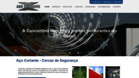 What Acocortante.com.br website looked like in 2019 (4 years ago)