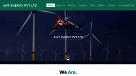 What Awtenergy.com website looked like in 2019 (4 years ago)