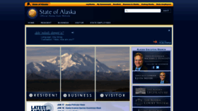 What Alaska.gov website looked like in 2019 (5 years ago)