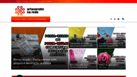 What Artesanatonarede.com.br website looked like in 2019 (4 years ago)